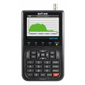 Satlink WS-6912 satelitní vyhledávač pro DVB-S/DVB-S2 - přenosný měřič signálu