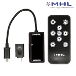 MHL na HDMI adaptér s ovladačem pro Galaxy S2, S3, S4, S5, Note 2 a HTC One