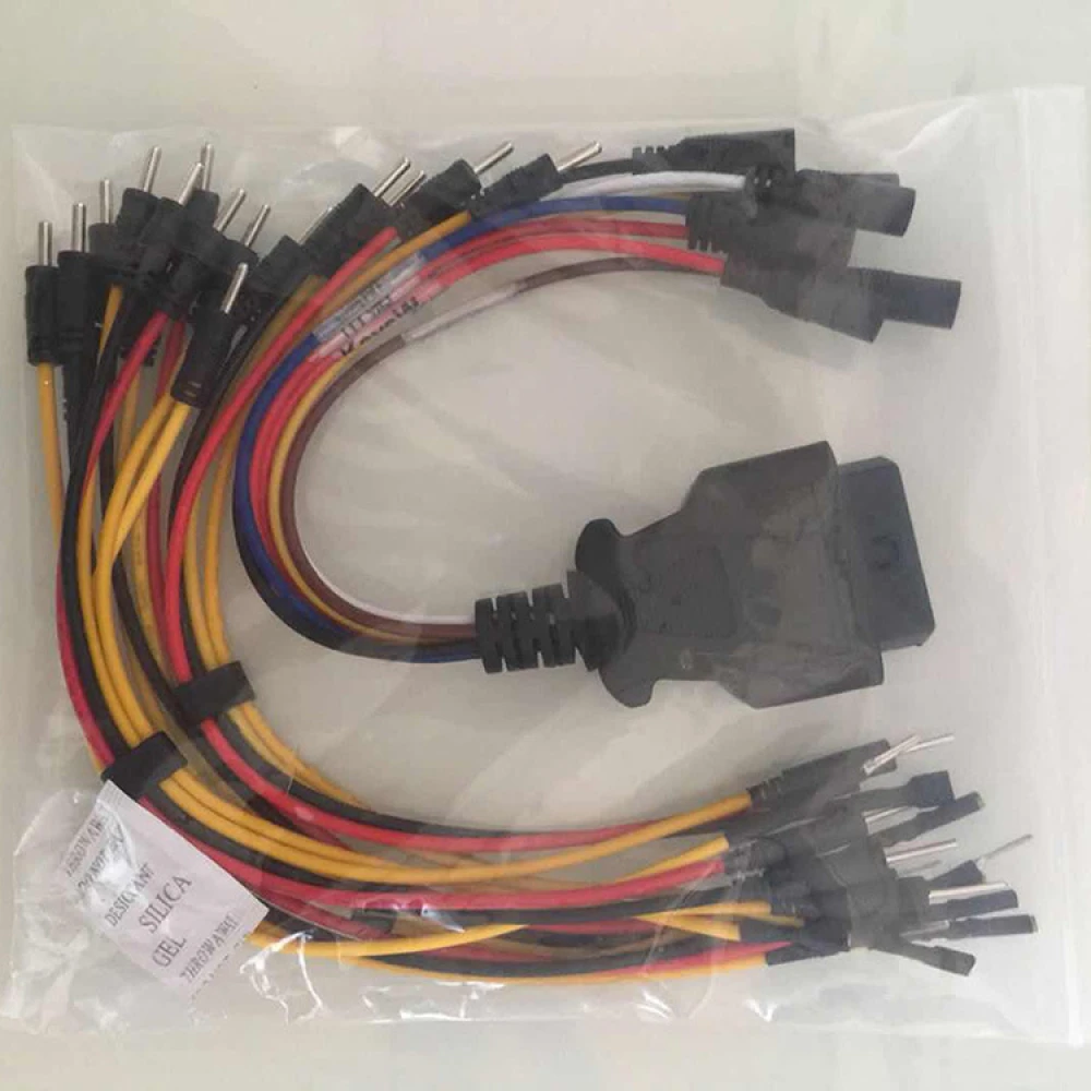 Vista lateral del Cable Adaptador OBD EFI para vehículos diesel