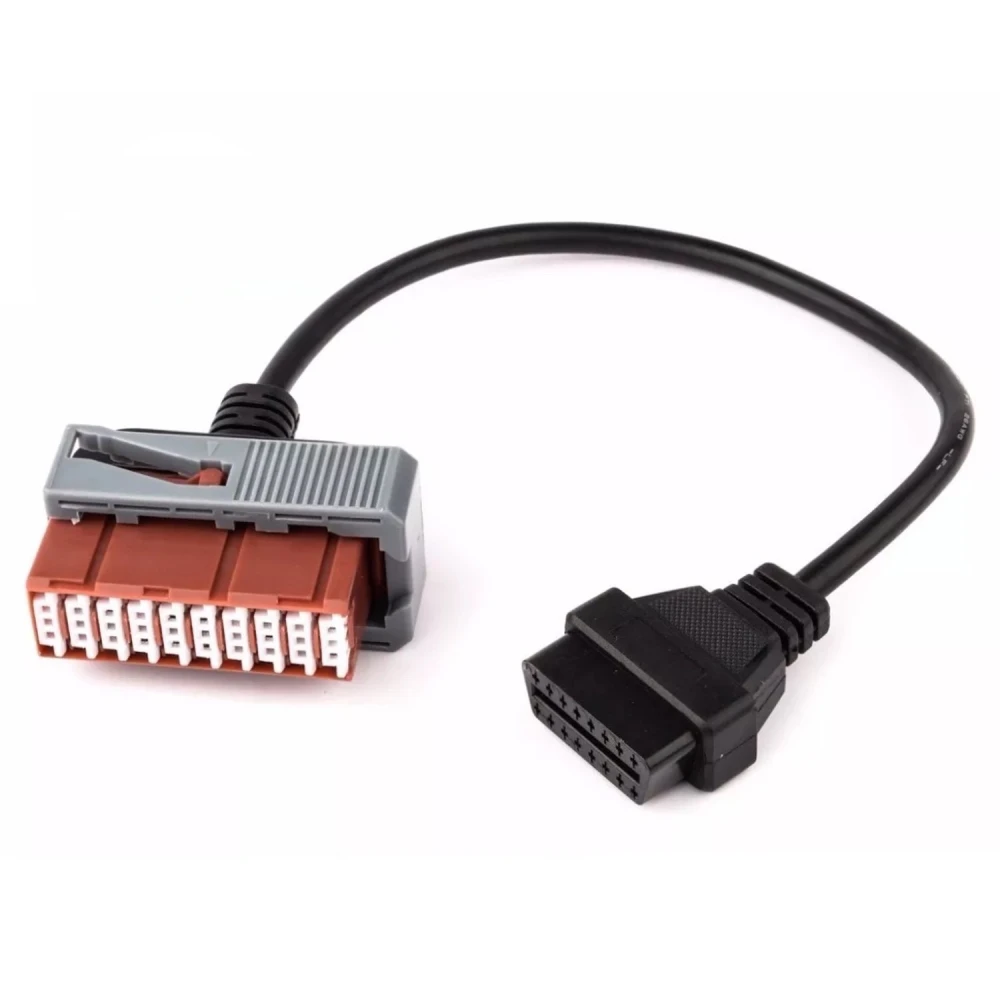 OBD2 adaptér 30 pin pro Citroen a Peugeot 106, 206, 306, 406