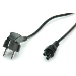 Napájecí kabel Schuko 1.8m C5 s 90° zástrčkou a přímým konektorem