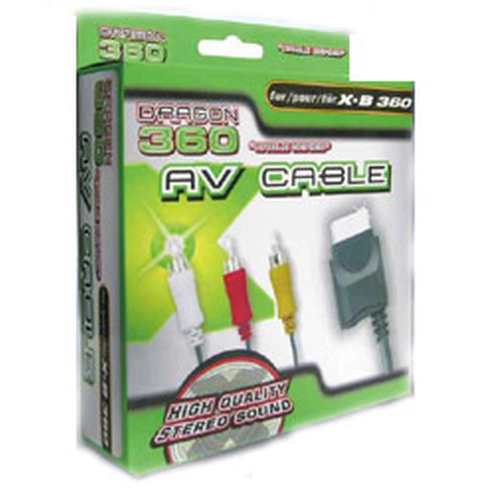 AV kabel pro Xbox 360 kompatibilní se zvukem a obrazem
