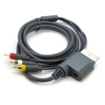 AV RCA kabel pro Xbox 360 - HD TV Premium kompozitní A/V pro Microsoft