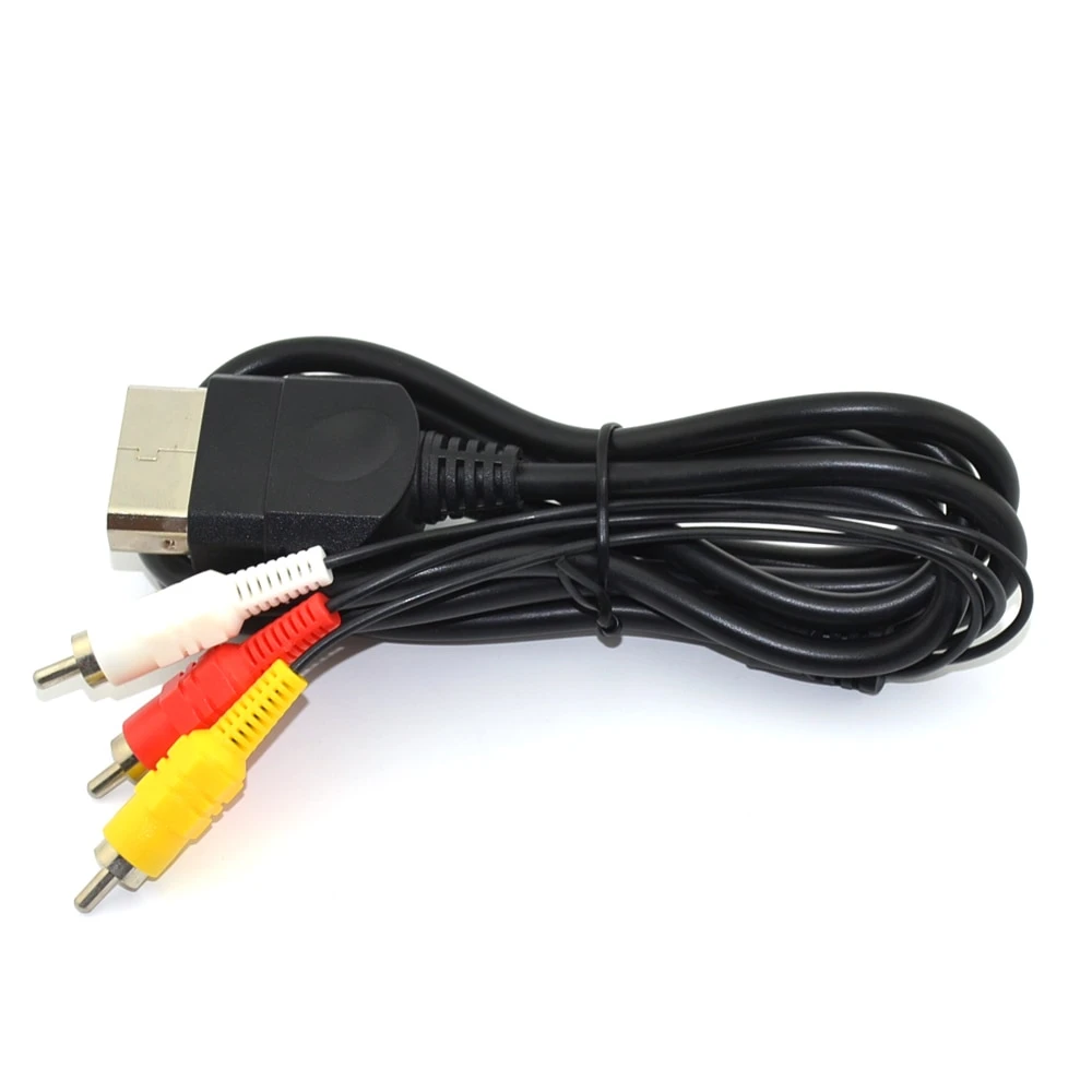 AV kabel pro Xbox: RCA kompozitní audio a video kabel pro původní Xbox