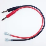 Banánový kabel 4mm na Faston konektor 30 cm TL22036 Amass