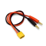 XT60 na 4mm banánový kabel 15 cm Amass