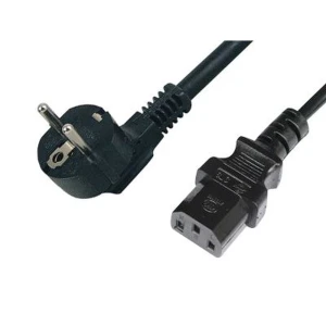 Napájecí kabel k PC 10 metrů se Schuko a IEC do kanceláře i domů