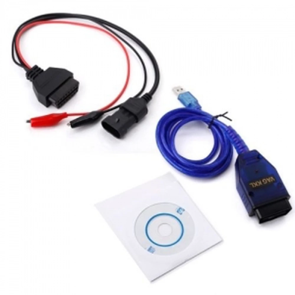 Diagnostický kabel Fiat 3 pin OBD2 KKL VAG 409.1 USB s rozhraním Alfa Fiat