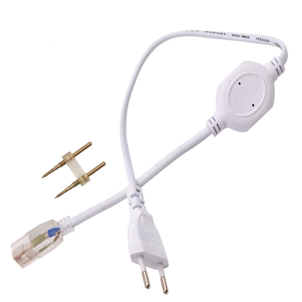 Napájecí kabel pro LED pásek 220V AC s krytím IP65