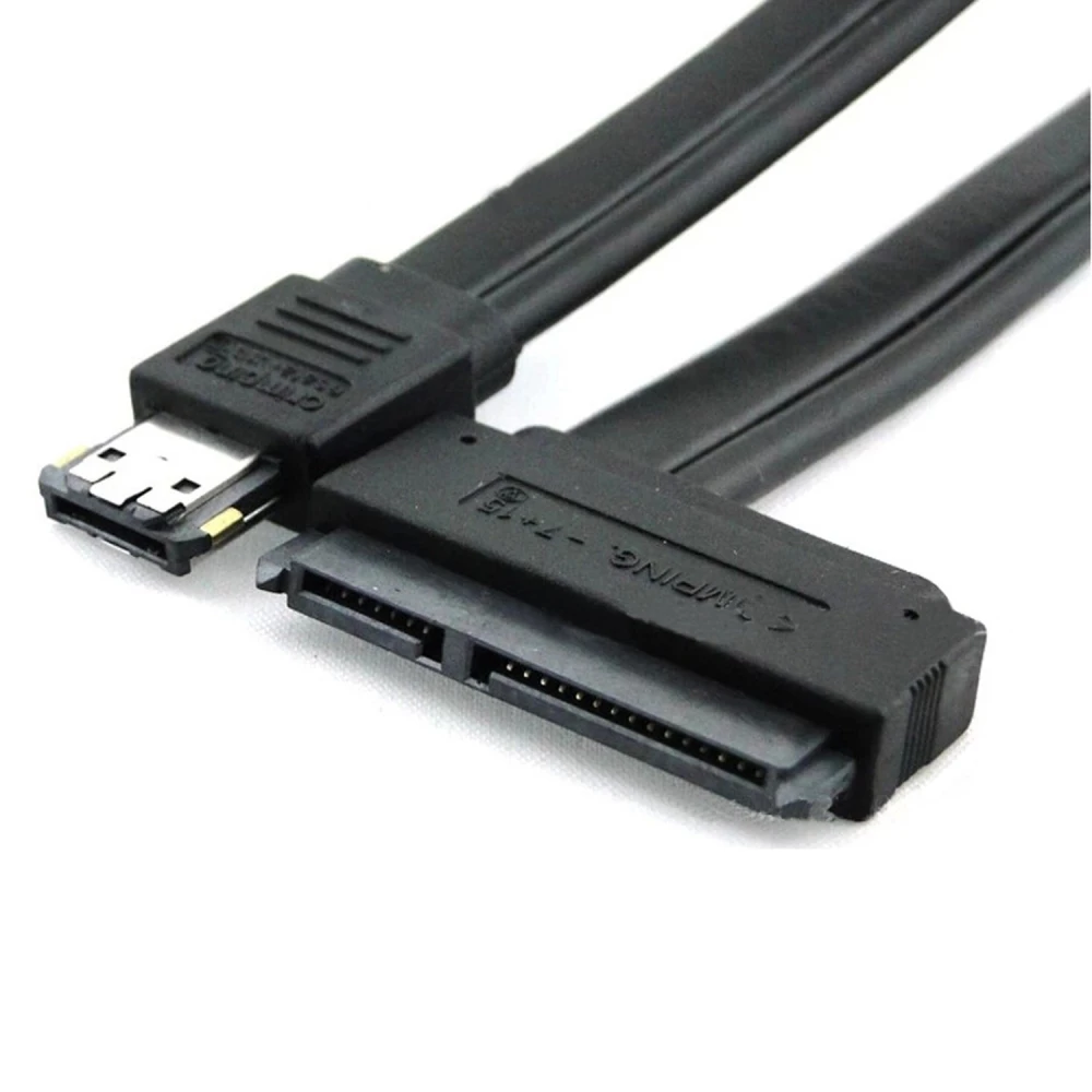 eSATA na SATA 22 pin kabel s eSATA+USB combo konektorem