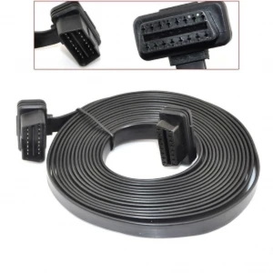 OBD2 prodlužovací kabel 5m samec-samice s 16pinovým konektorem pro diagnostiku