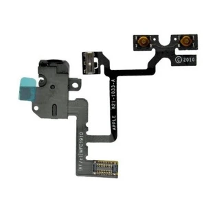 Audio flex kabel pro iPhone 4 černý - originální náhradní díl