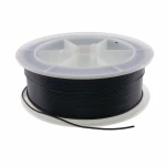 Flexibilní silikonový kabel 22AWG do 200°C a 600V, černý