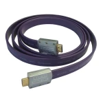 Plochý kabel HDMI 1.4 2 m pro PS3 a Xbox360 s vysokou rychlostí