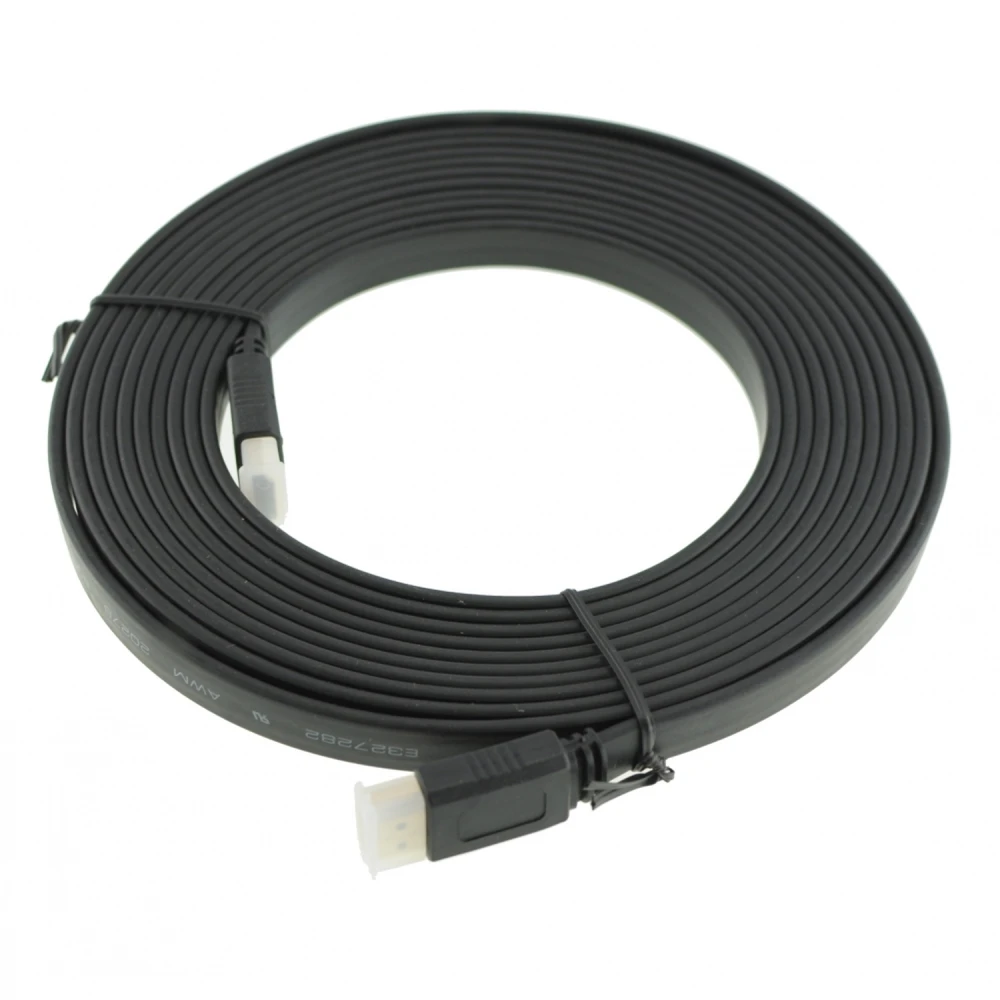 Plochý HDMI kabel 5 m pro PS3 a Xbox360 s High Speed 1.4