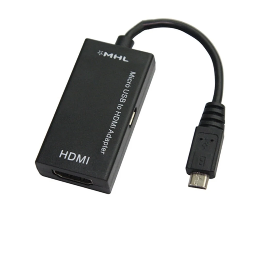 MHL kabel microUSB na HDMI pro připojení mobilu k TV s audio a video HD