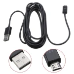 Micro USB kabel 3 m pro ovladač PS4 a Xbox One – nabíjejte a hrajte