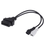 OBD2 kabel 2x2 na 16 pin kompatibilní s VW Audi Seat Skoda VAG adaptér