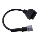 OBD2 kabel 6 pin na 16 pin pro Suzuki s diagnostickým adaptérem