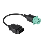 OBD2 kabel 9 pin na 16 pin pro kamion Cummins