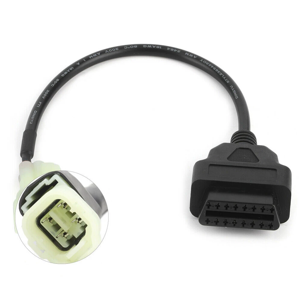 OBD2 kabel na 4 pin pro motorku Honda - kvalitní diagnostický adaptér