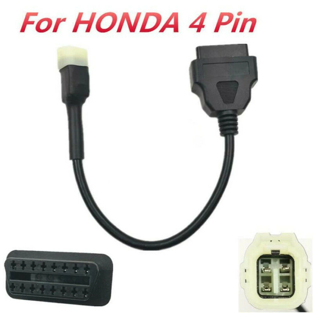 OBD2 kabel na 4 pin pro motorku Honda - kvalitní diagnostický adaptér