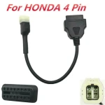 OBD2 kabel na 4 pin pro motorku Honda - kvalitní diagnostický adaptér
