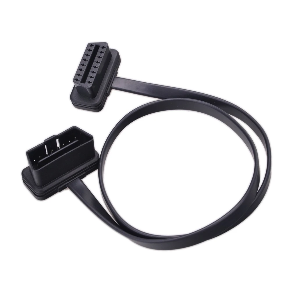 OBD2 prodlužovací kabel 60 cm s úhlem 90° pro snadné připojení