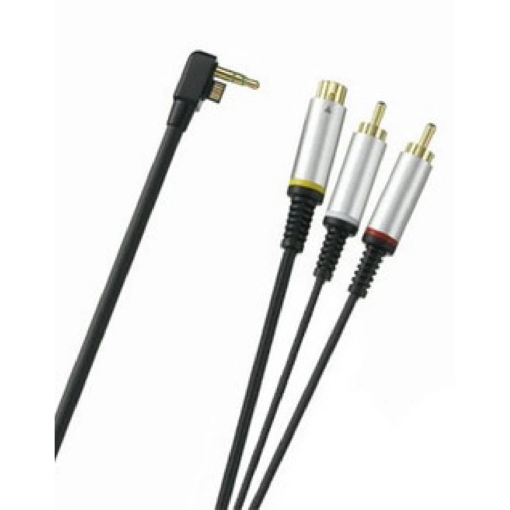 S-Video kabel pro PSP 2000 Slim se zlatými 24K konektory pro TV