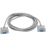 Null-modem sériový kabel 9pin samice pro satelitní přijímače Illusion, Galaxis a Kaon