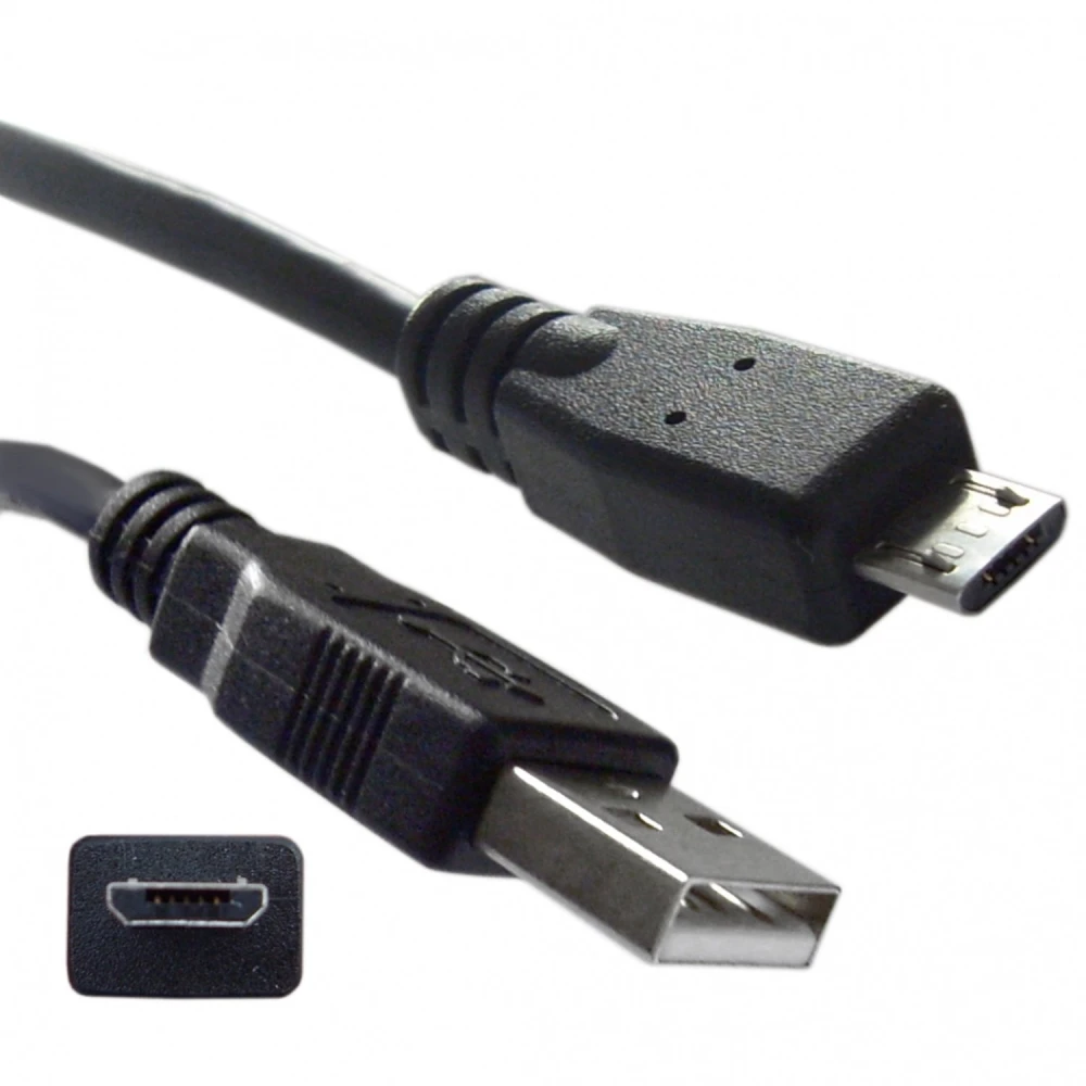 USB 2.0 na MicroUSB kabel 1m M/M - satkit pro mobily a tablety