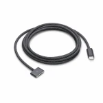 Kabel USB-C na MagSafe 3 140W pro MacBook Pro a Air – 2 m opletený, Vesmírně šedá