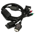VGA kabel pro PS3 a Wii pro připojení konzole k monitoru s RCA audio