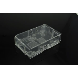 Průhledný plastový kryt Raspberry Pi kompatibilní s modely A a B