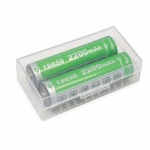 Krabička Držák Pouzdro na Baterie 2× 20700 21700 Průhledný Plast Úložiště