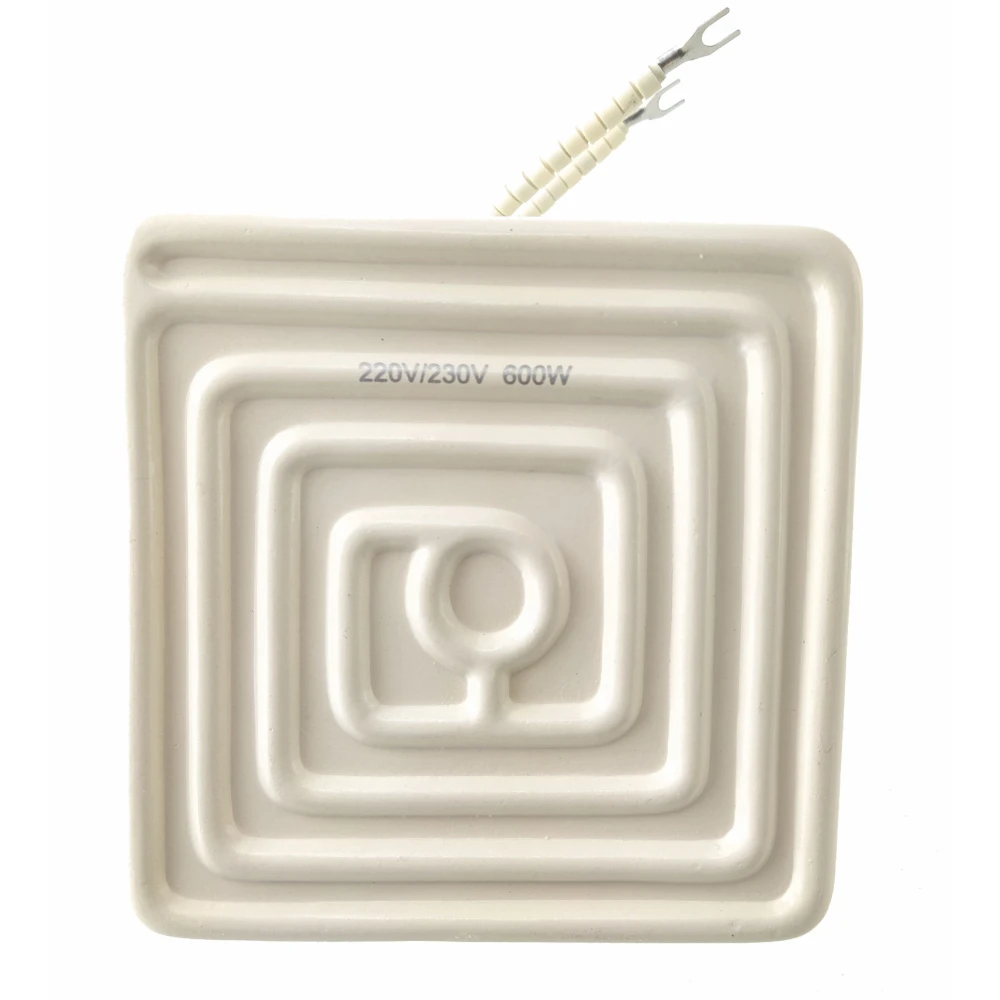 Keramický IR ohřívač 12x12cm 600w bílý pro pájecí stanice Mlink