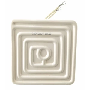 Keramický IR ohřívač 12x12cm 600w bílý pro pájecí stanice Mlink