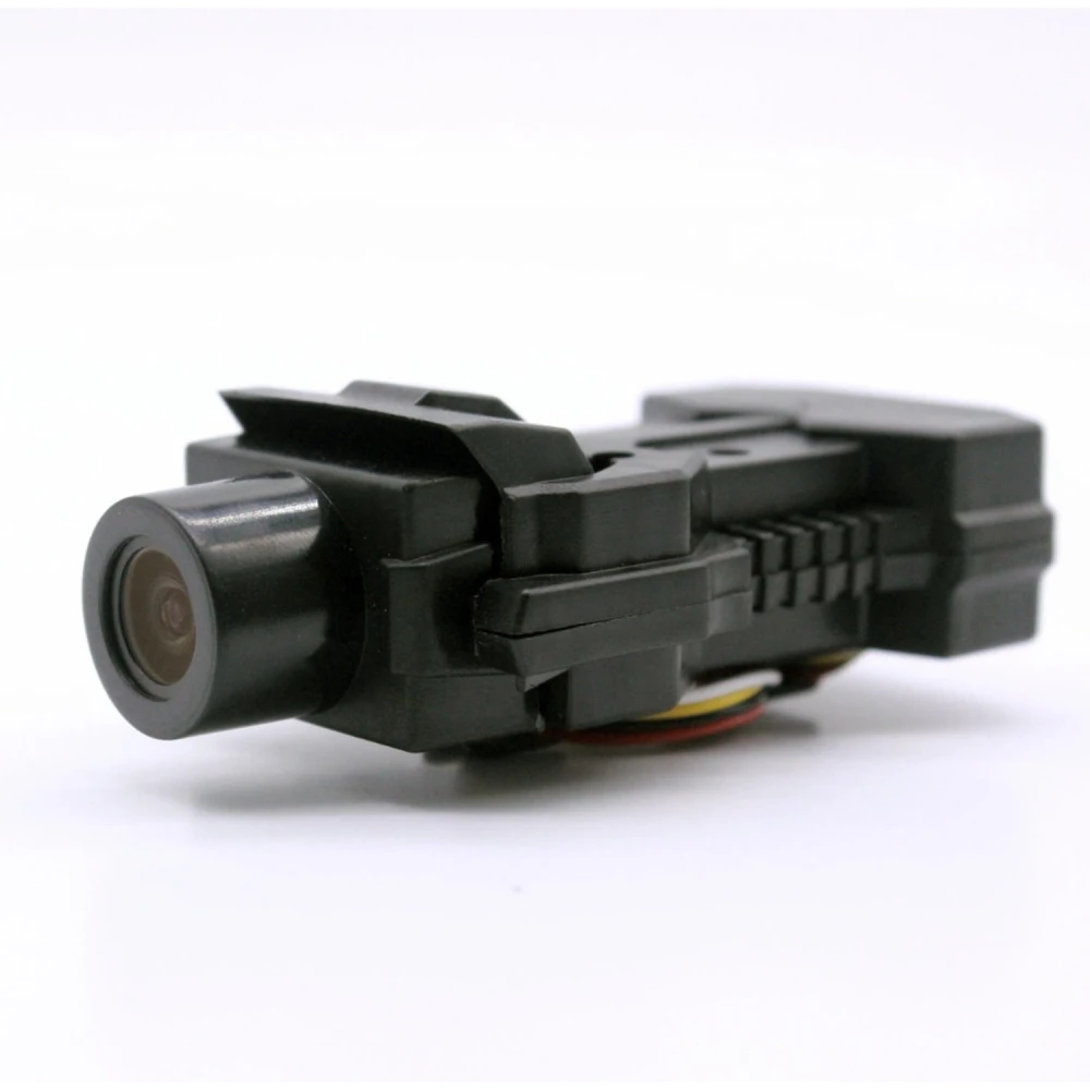 Detalle de la cámara HD 720p para drone Tarantula X6 con montaje PTZ original