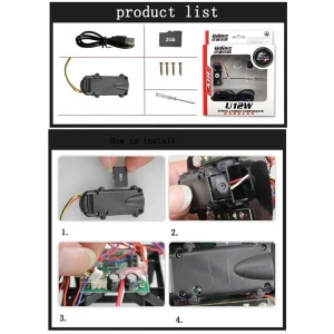 HD kamera pro kvadrokoptéru U12W kompatibilní s U818A a U829A