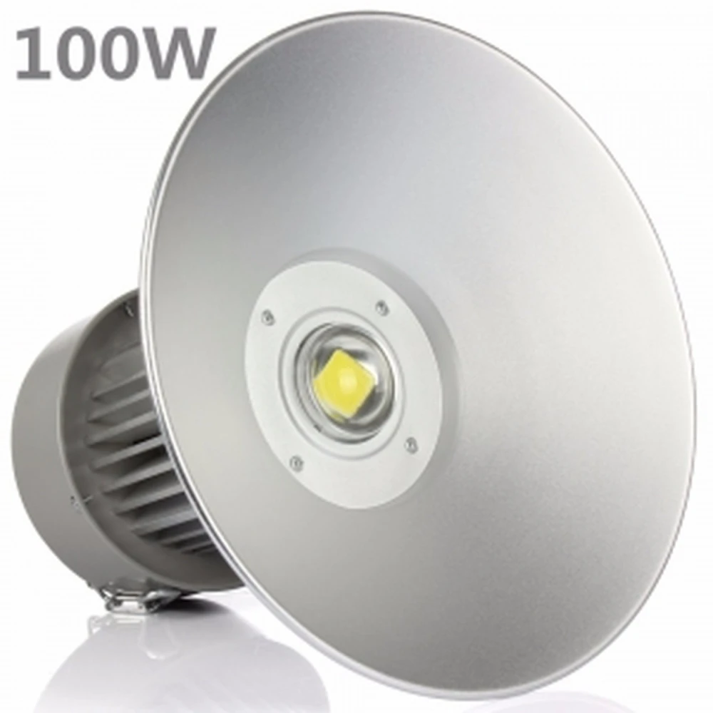 LED průmyslové svítidlo 100W 6000K jasné světlo PF 0,95 High Bay LED