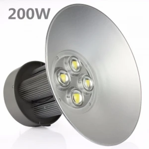 LED průmyslové svítidlo 200W 6000K jasné světlo PF 0,95 High Bay