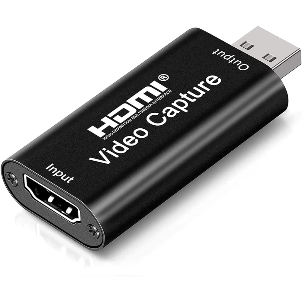HDMI USB 1080P video capture card for streaming, gaming and video calls