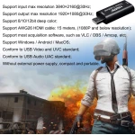 HDMI USB 1080P video capture card for streaming, gaming and video calls
