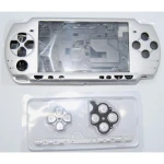 Kompletní kryt PSP 2000 slim stříbrný s tlačítky pro opravu