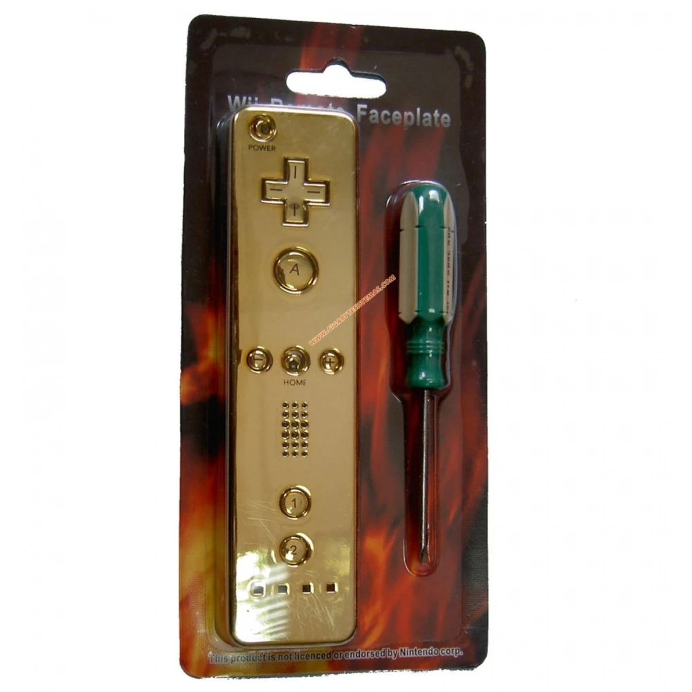 Přední kryt Wii Remote pro úpravu a opravu ovladače