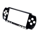 Černý přední kryt PSP2000 slim - originální náhradní díl na opravu