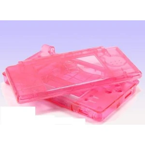 Růžový průhledný náhradní kryt pro Nintendo DS Lite