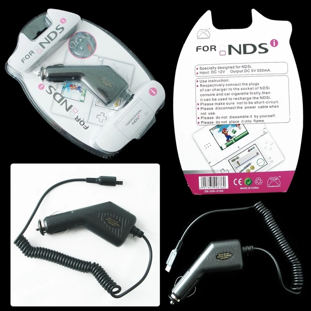 Autonabíječka Nintendo DSi kompatibilní s DSi XL a 3DS