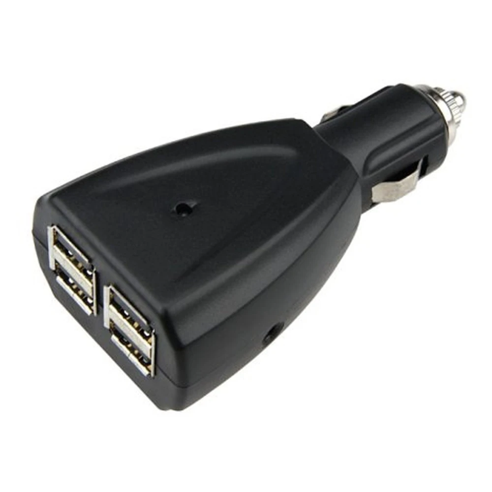 USB nabíječka do auta 4 porty pro rychlé a efektivní nabíjení