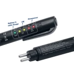Tester brzdové kapaliny s 5 LED pro DOT3, DOT4 a DOT5